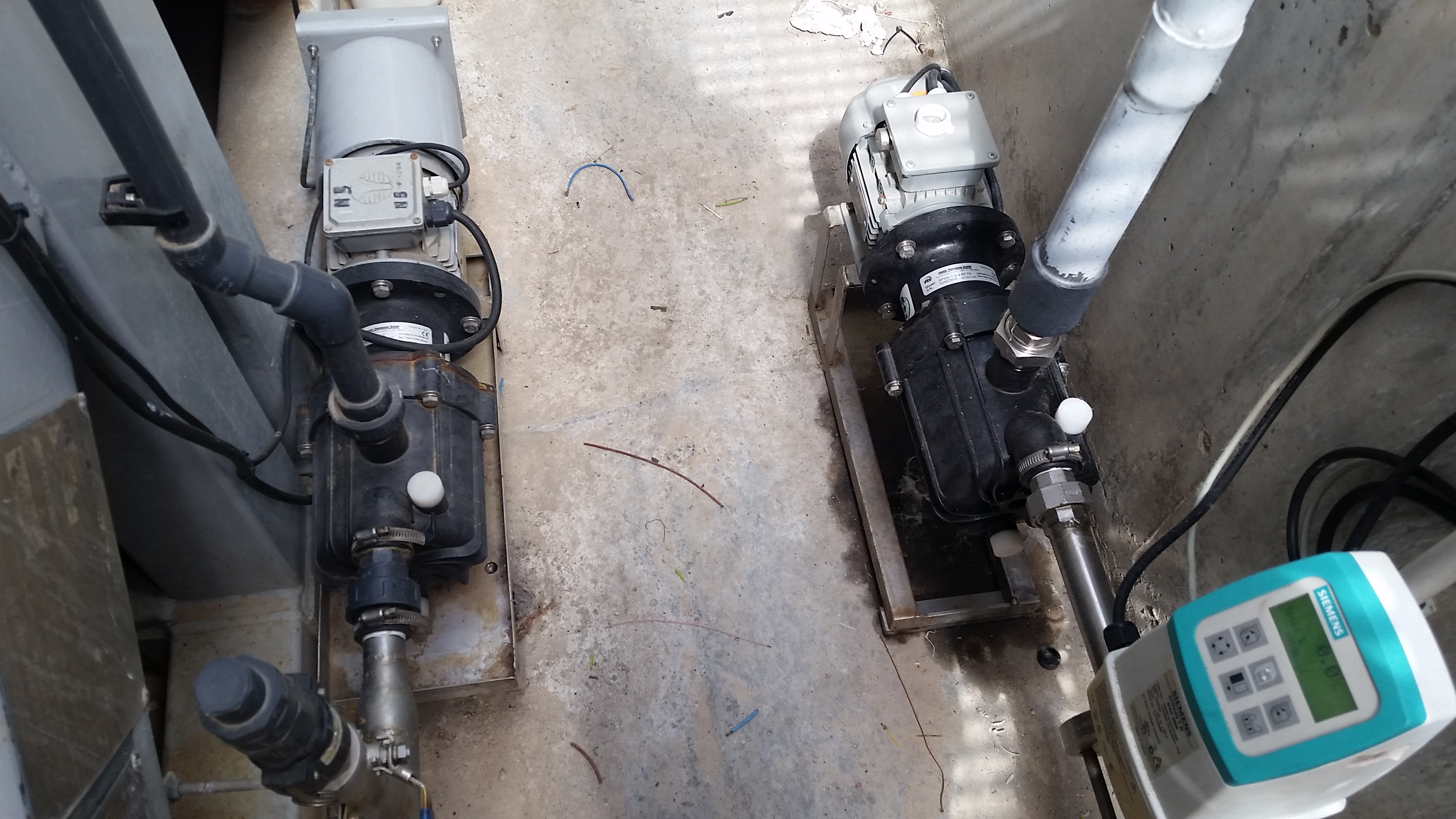 descarga cisternas modelo SP22 con caudalímetro