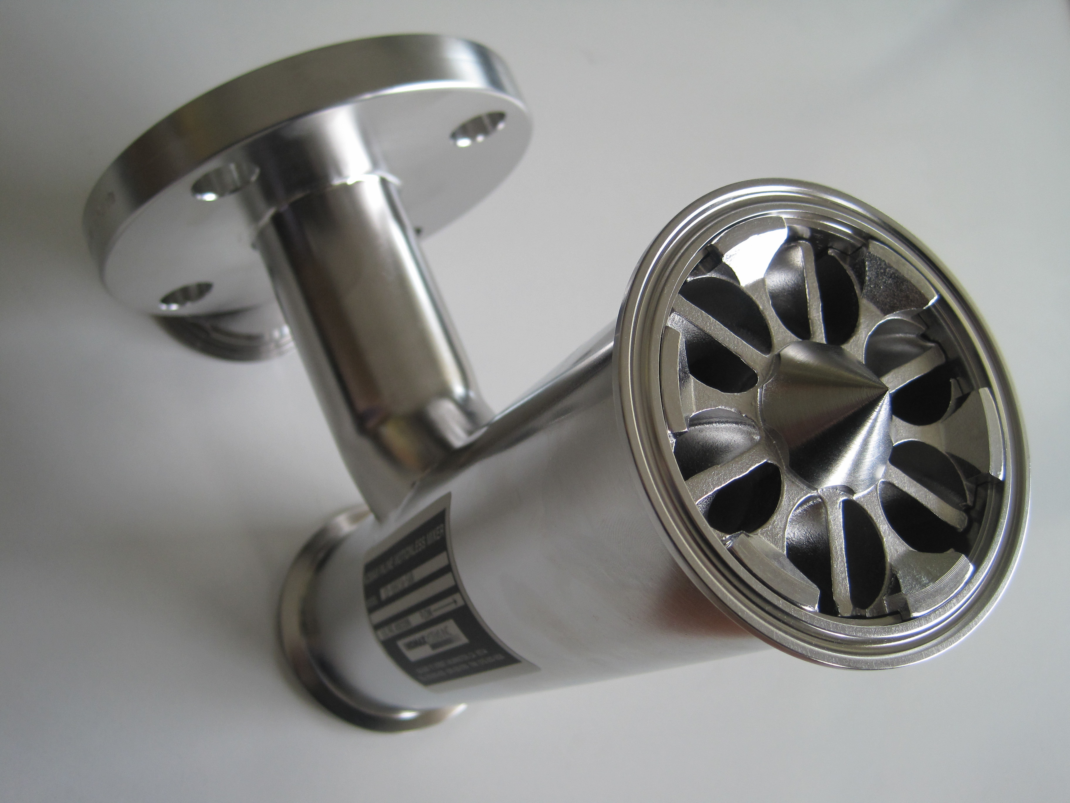 inyector de vapor sanitario