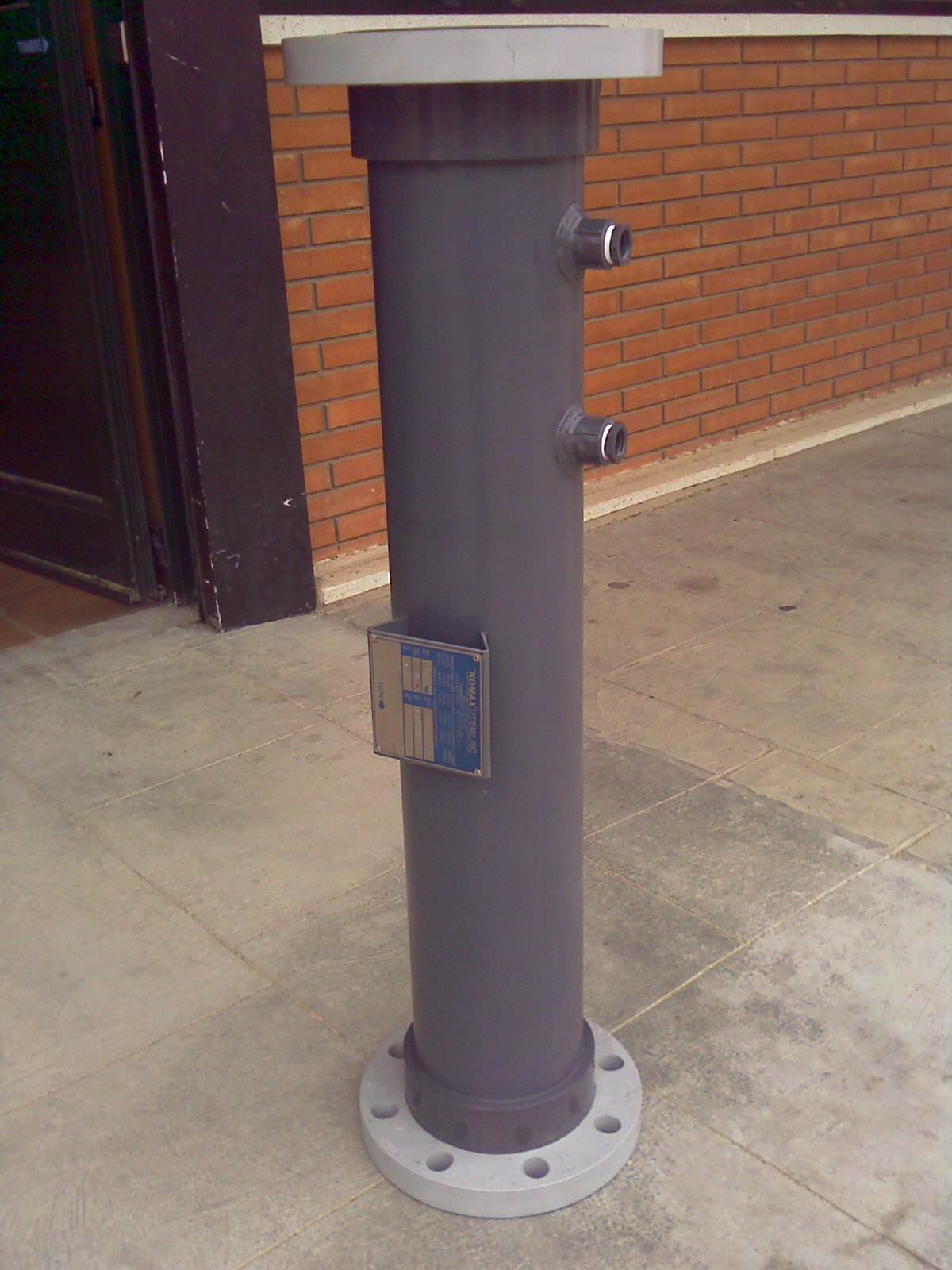 mezclador estático PVC -